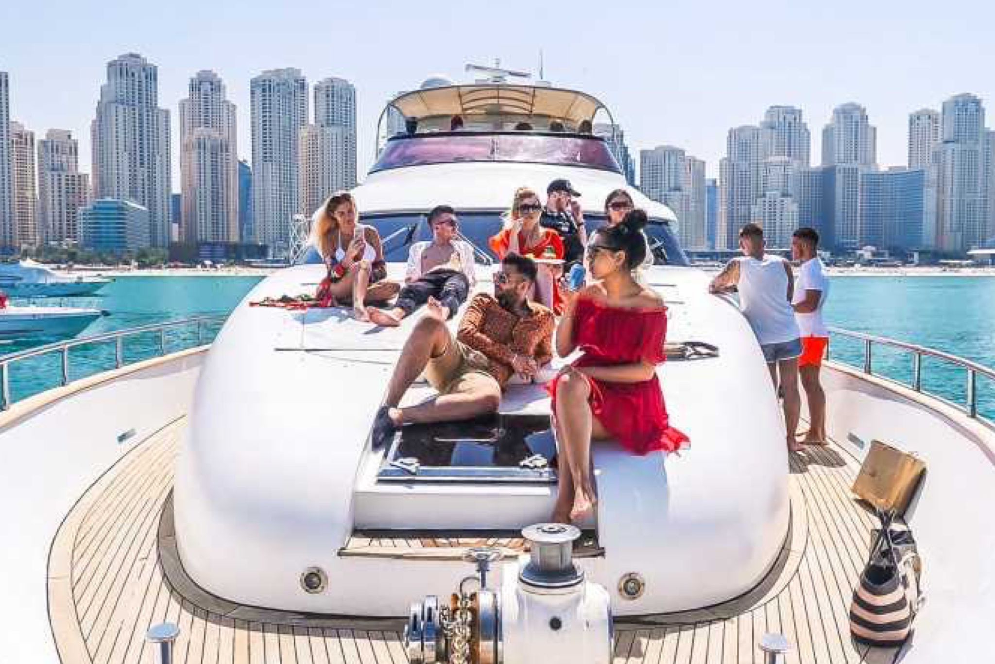 Yacht Tour  at Marina with Breakfast or BBQ